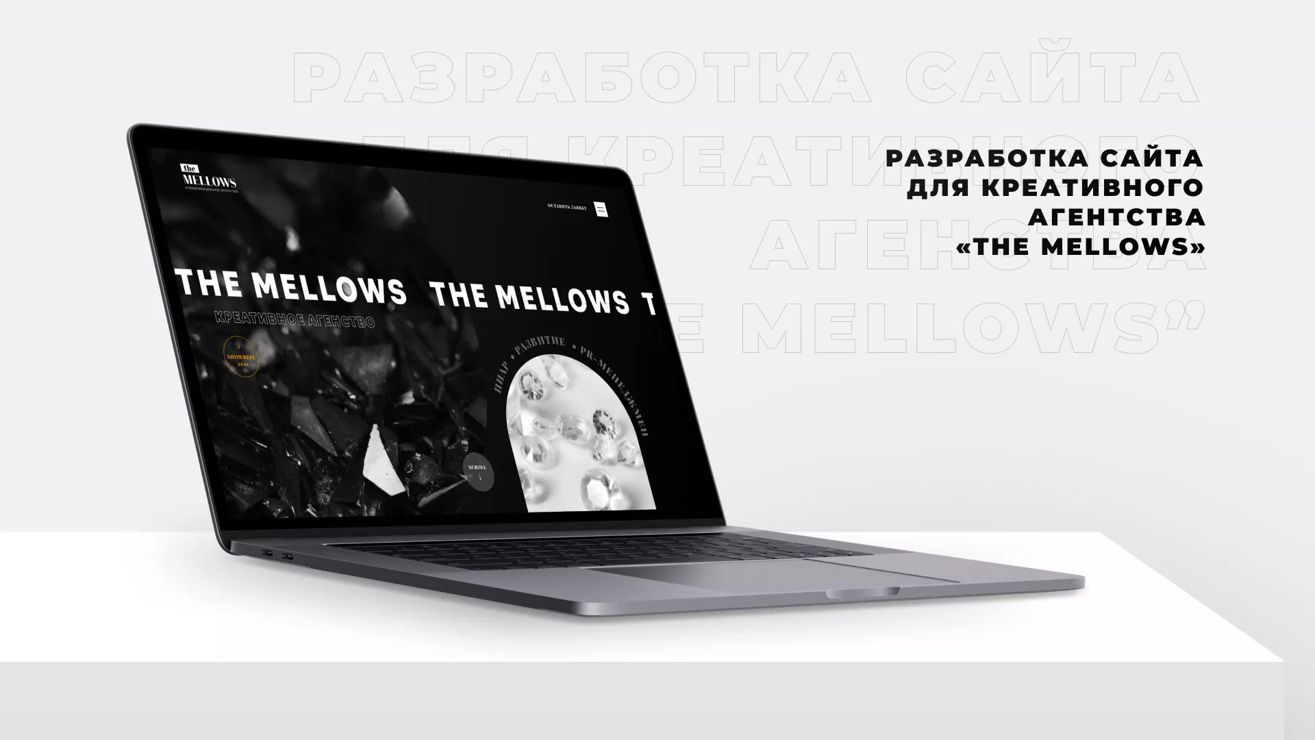 Разработка сайта креативного агентства «The Mellows» в Поронайске